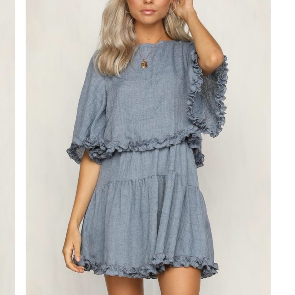 Runway Scout Ruffle Dress